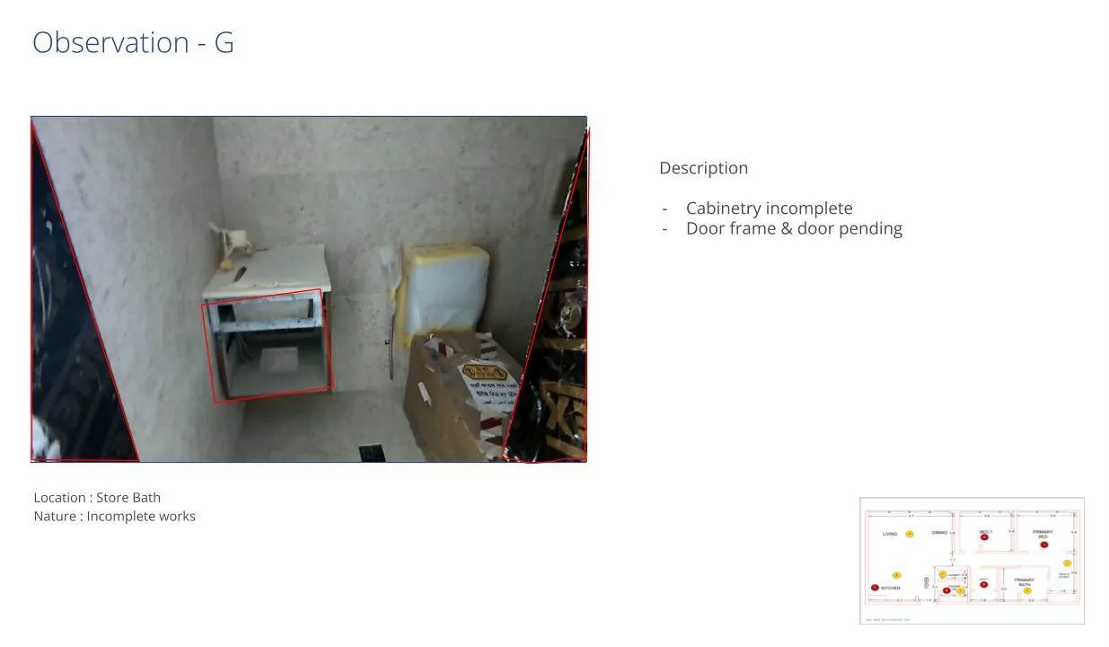 Comprehensive deviations documentation with visual indicators
